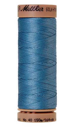 0338 - Reef Blue Silk Finish Cotton 40 Thread